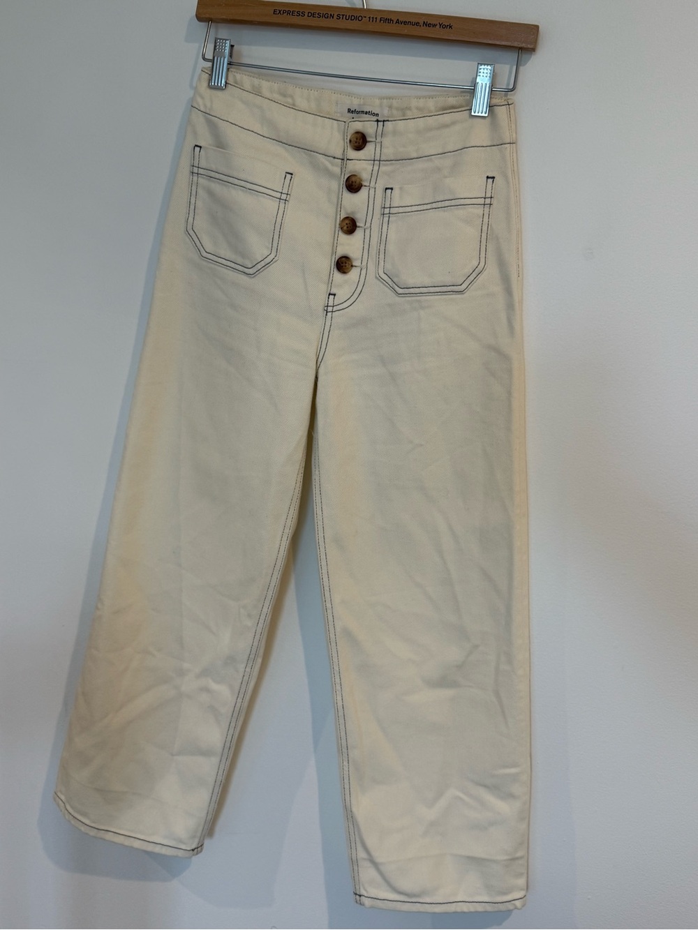 Reformation Eloise High Rise Wide Leg Jeans 24